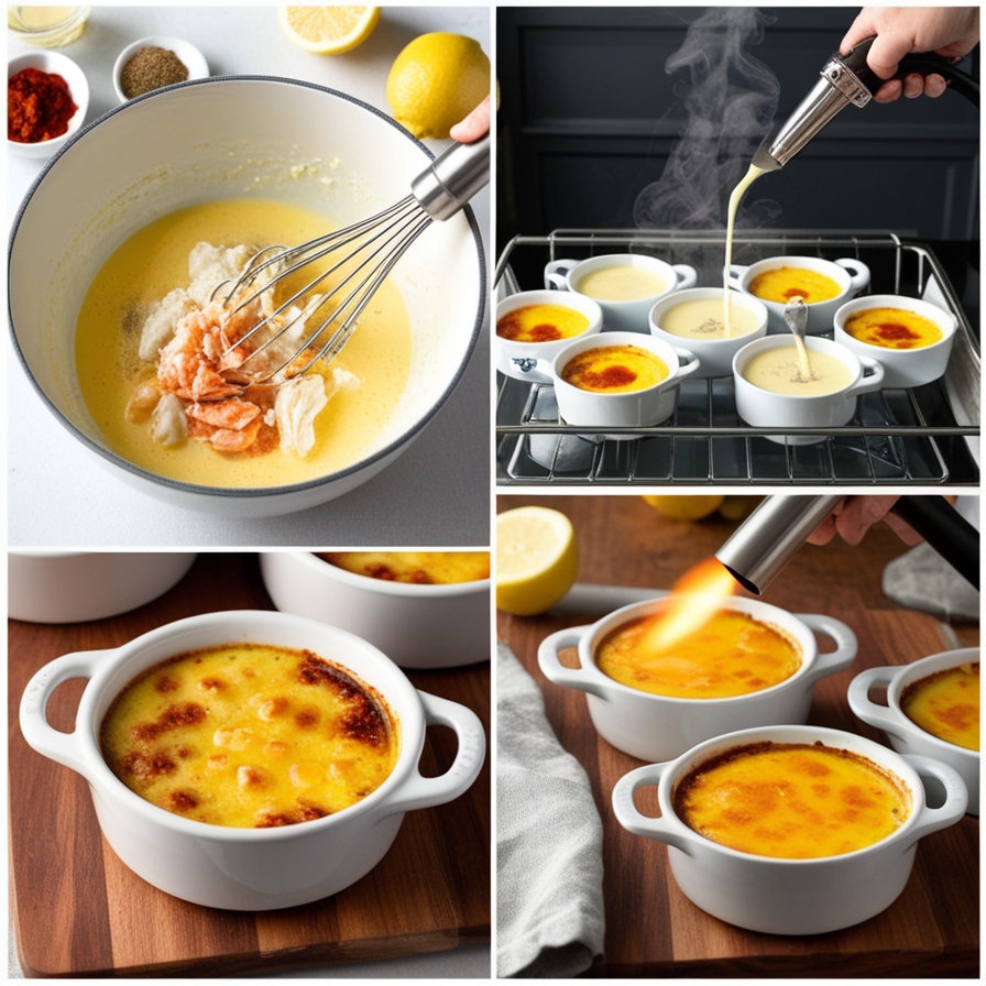 Easy Crab Brulee Recipe