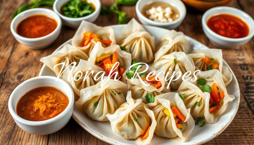 Vegetarian soup dumplings