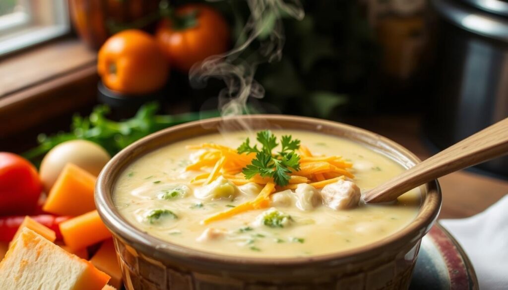 chicken broccoli cheddar soup