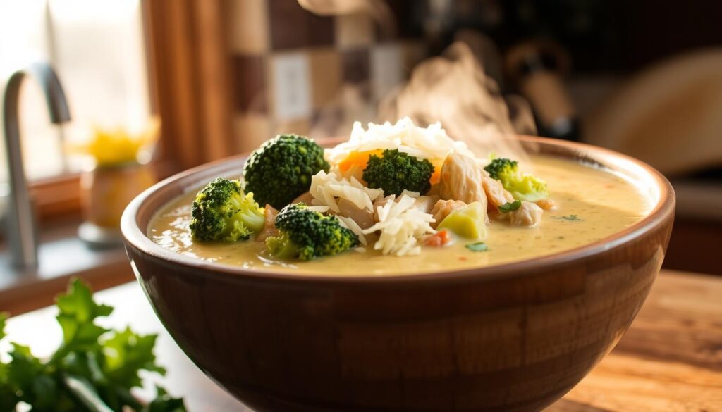 chicken broccoli cheddar soup