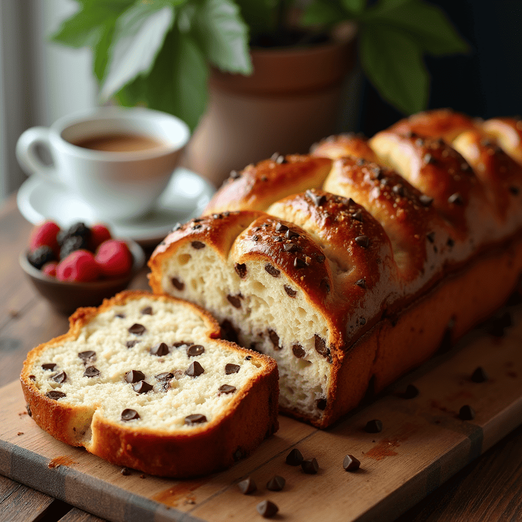 Perfect braided brioche loaf