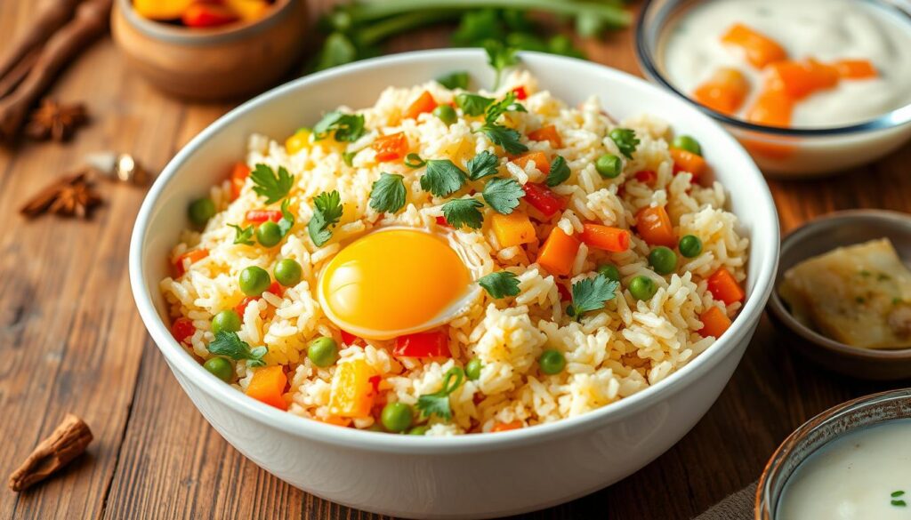 authentic anjappar egg fried rice