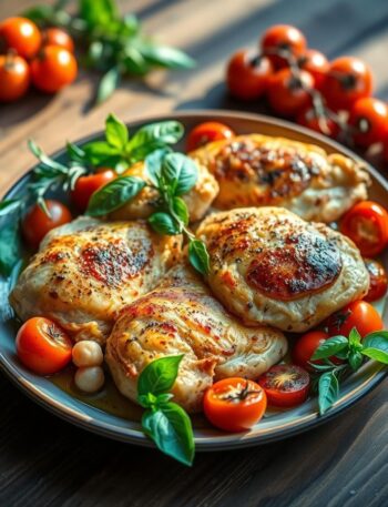 baked tuscan chicken