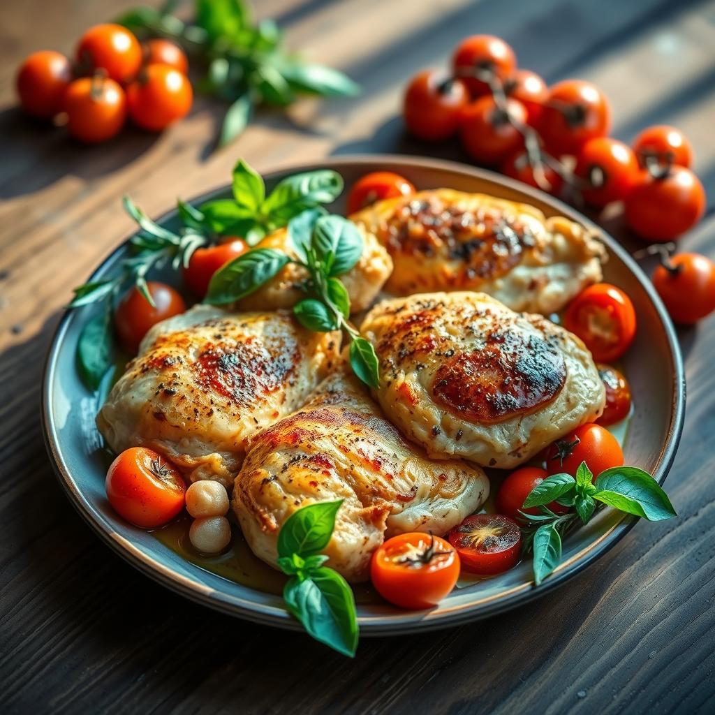 baked tuscan chicken