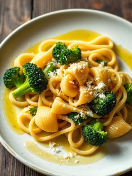 cavatelli with broccoli