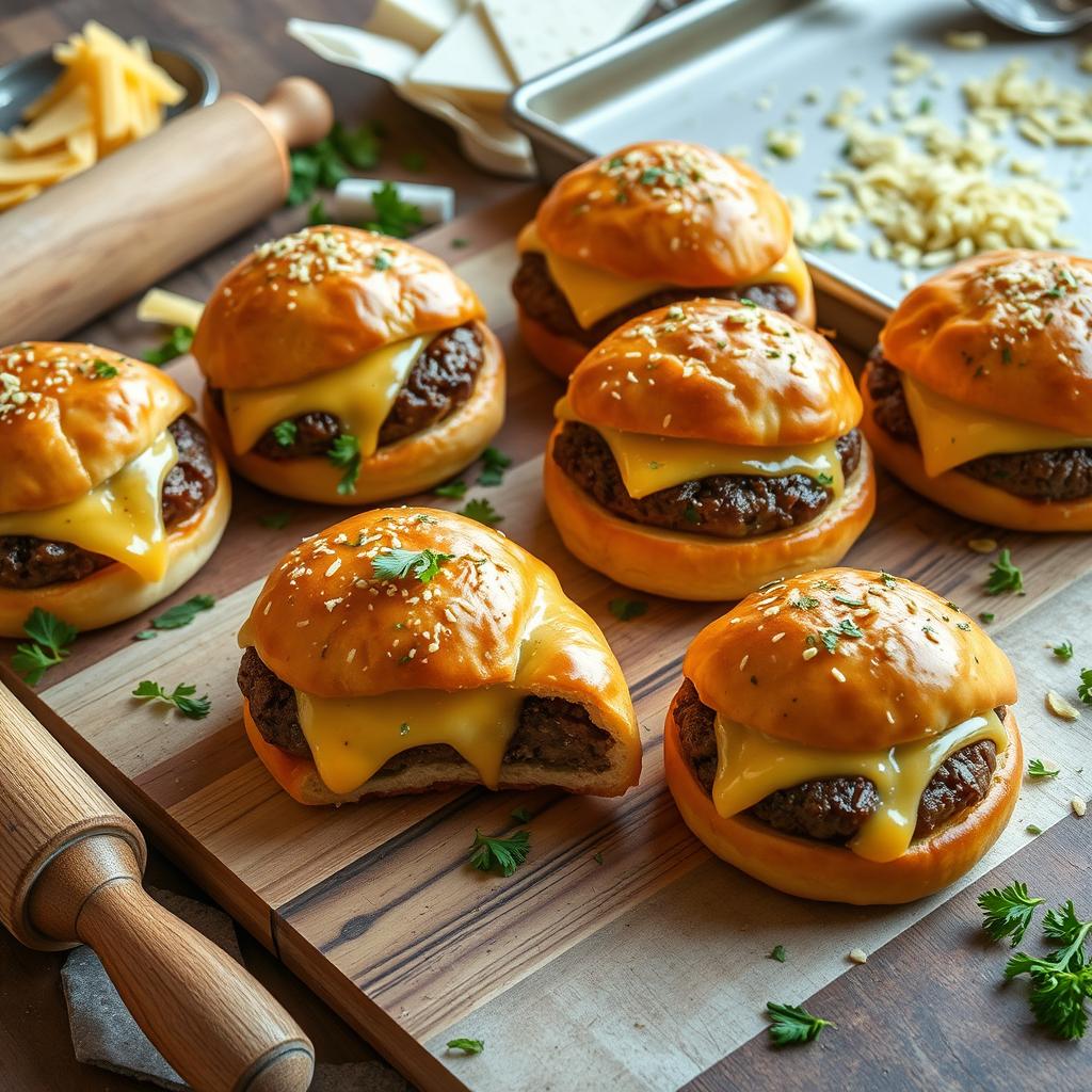 cheeseburger bombs recipe