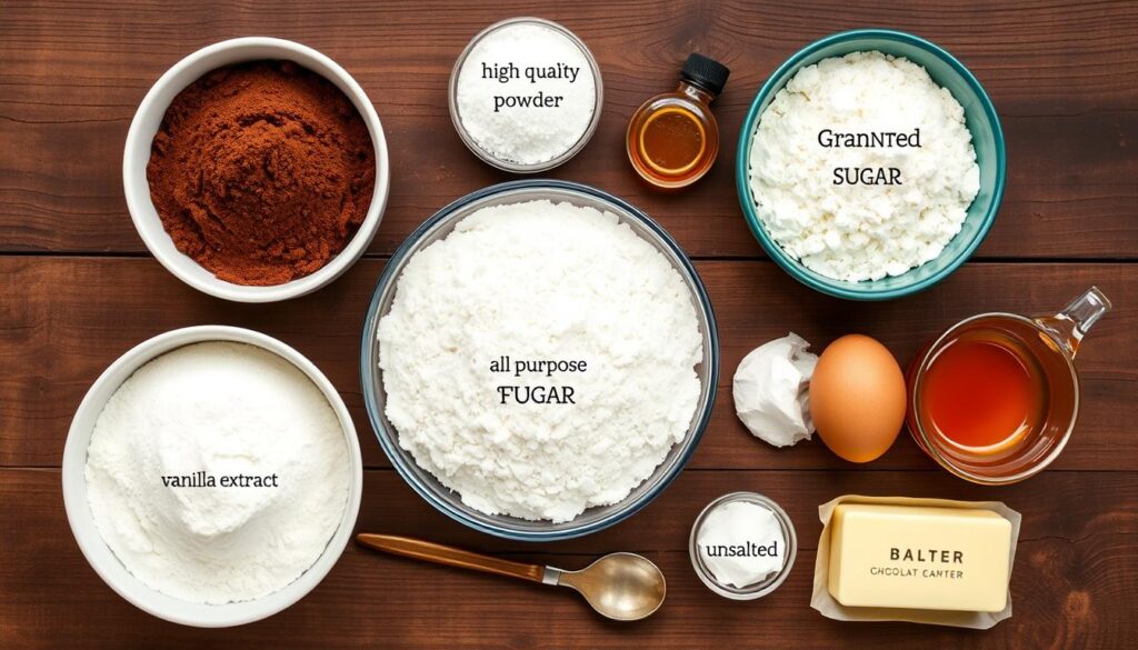 chocolate cake ingredients