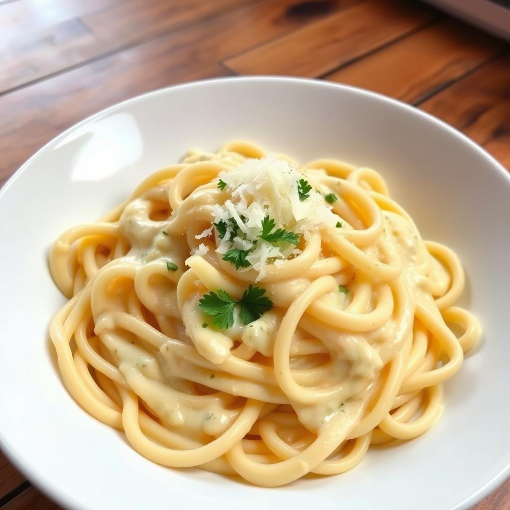 creamy pasta dish