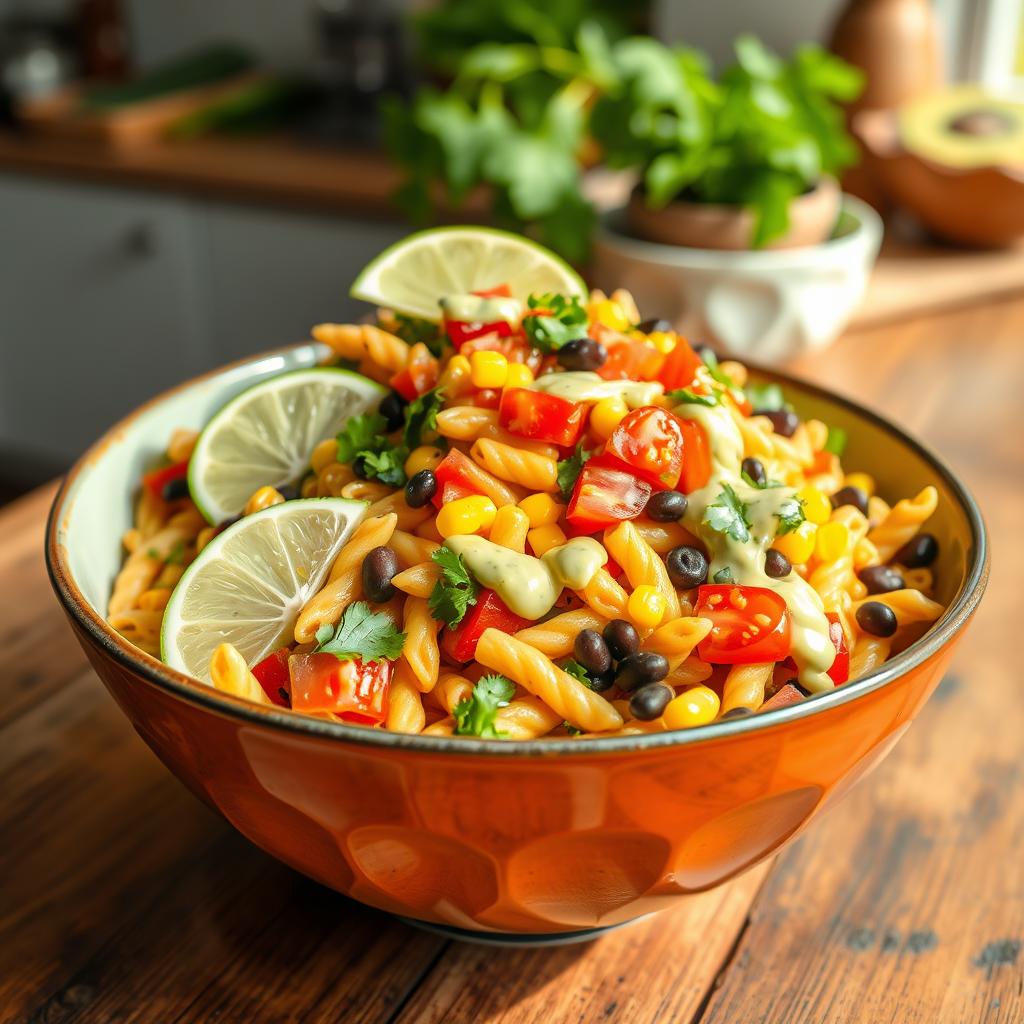 easy mexican pasta salad