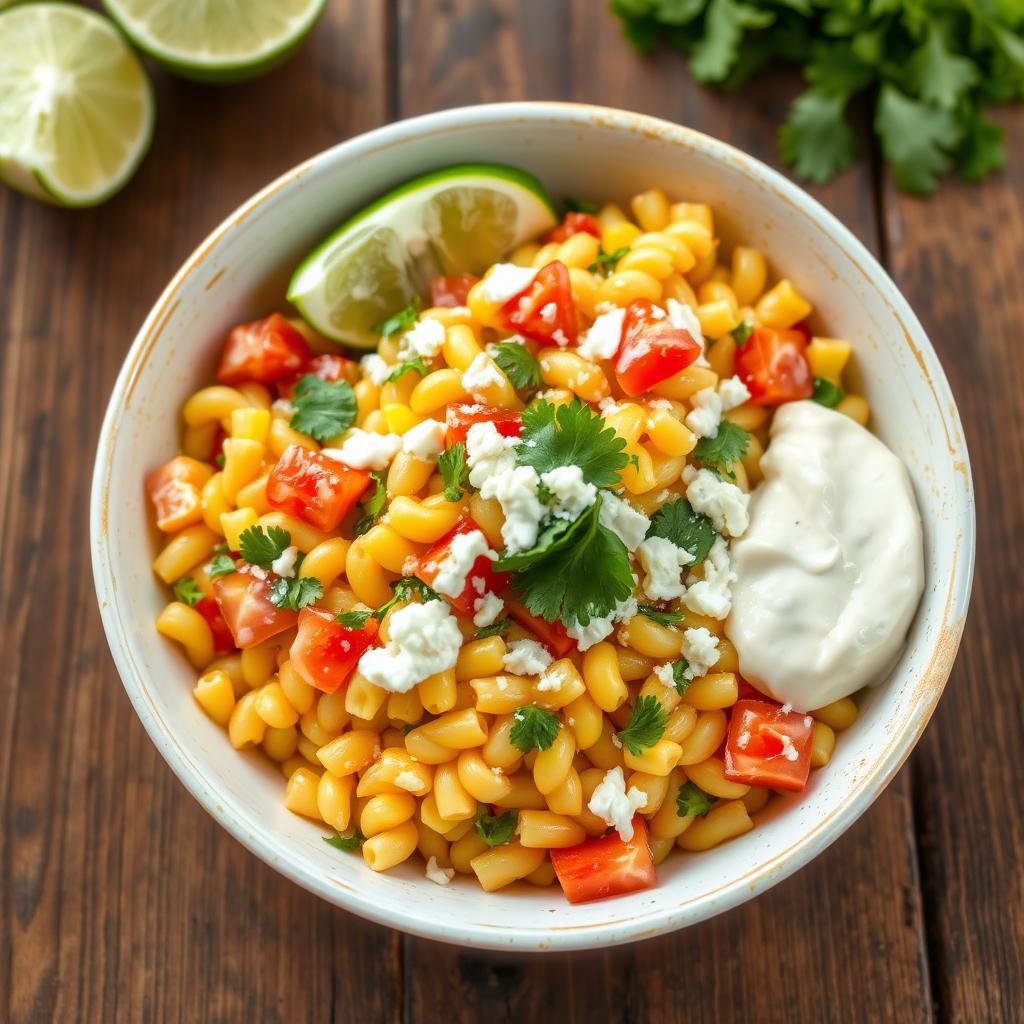 elote pasta salad