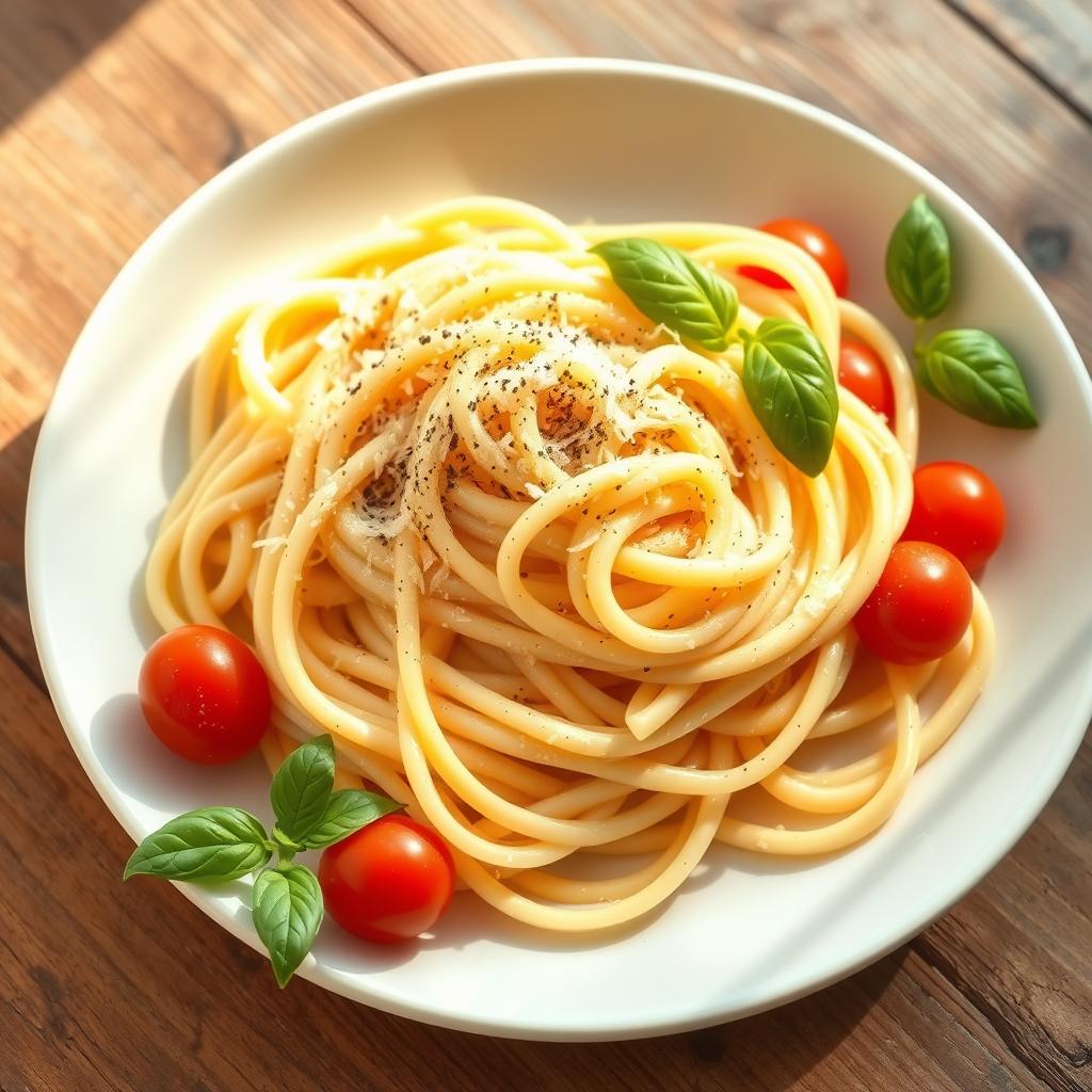 fettuccine alla panna