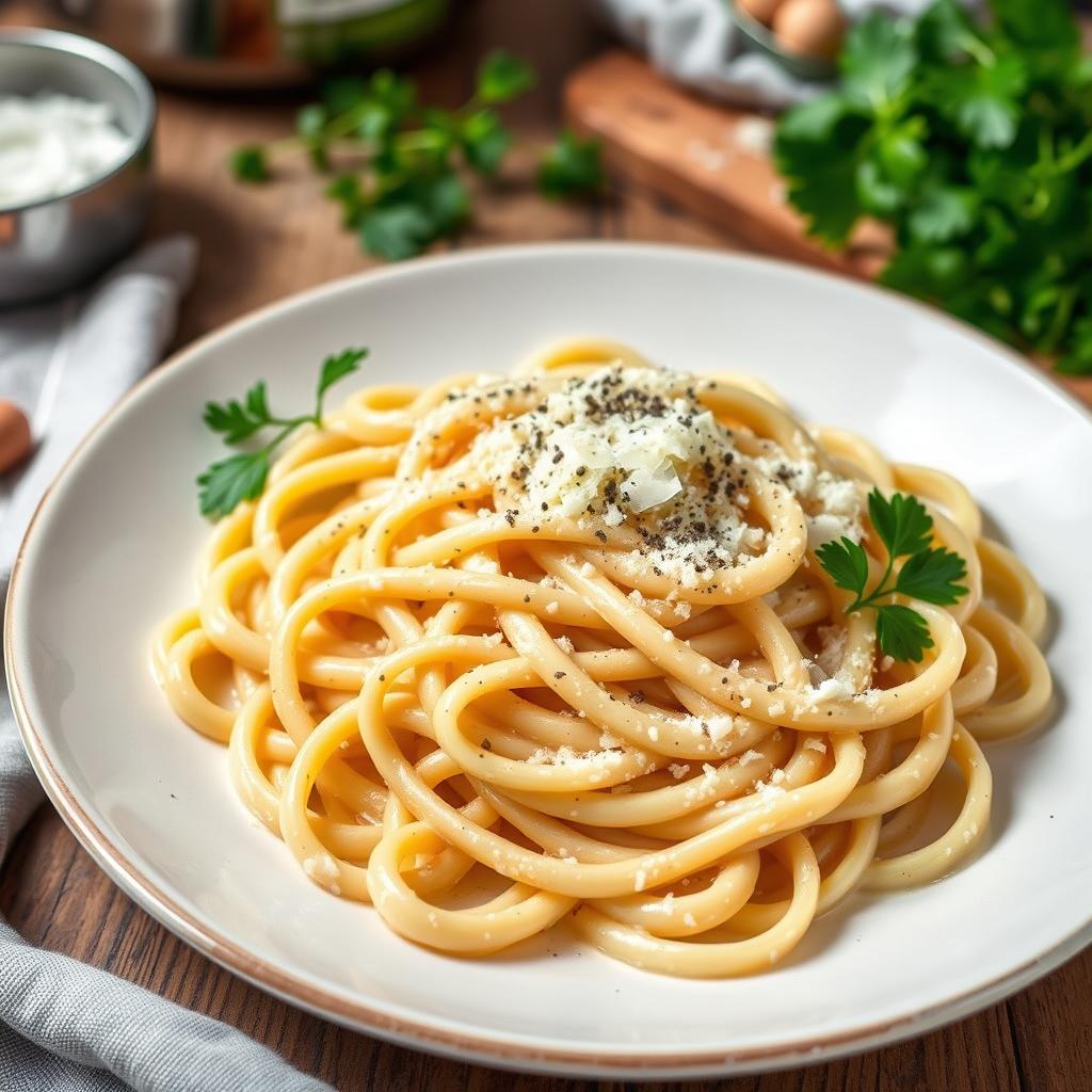 fettuccine alla panna recipe