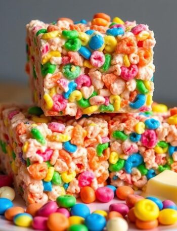 fruity pebble rice crispy treats