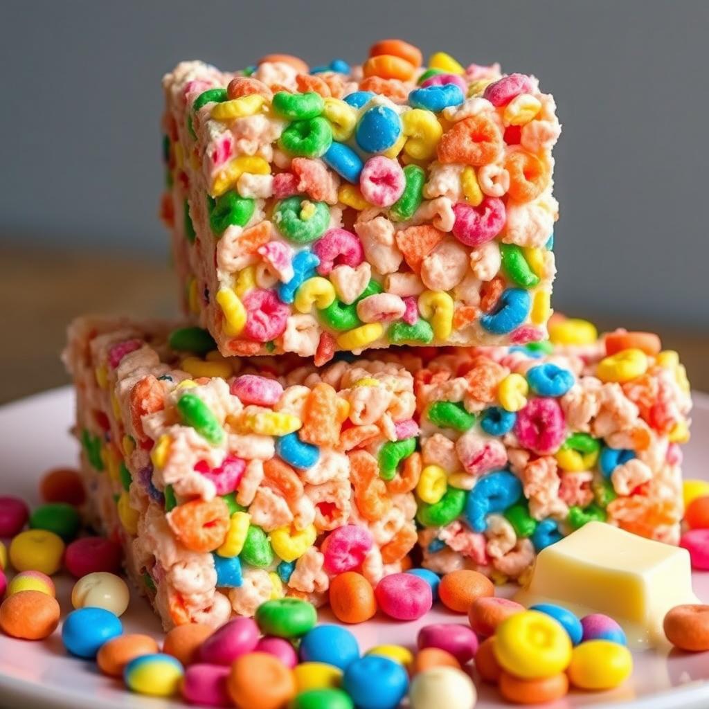 fruity pebble rice crispy treats