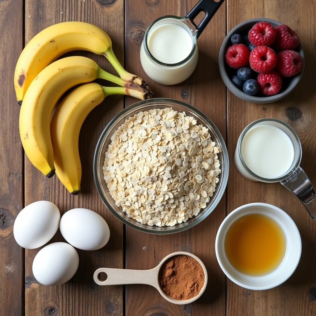Protein Pancakes No Protein Powder ingredients