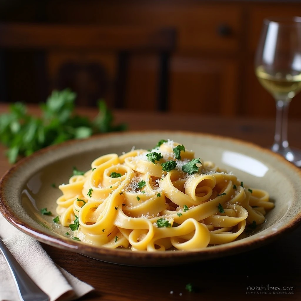 tagliatelle alla panna