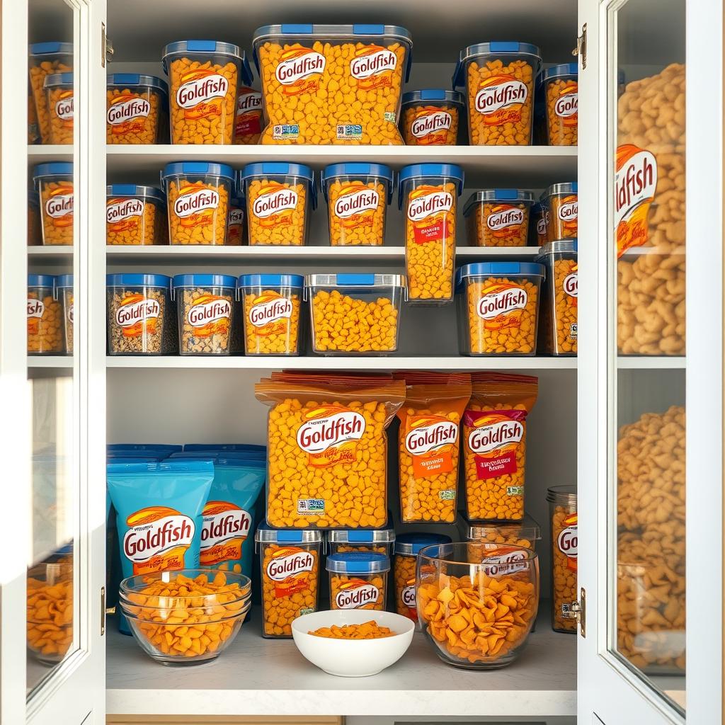 gluten free goldfish storage