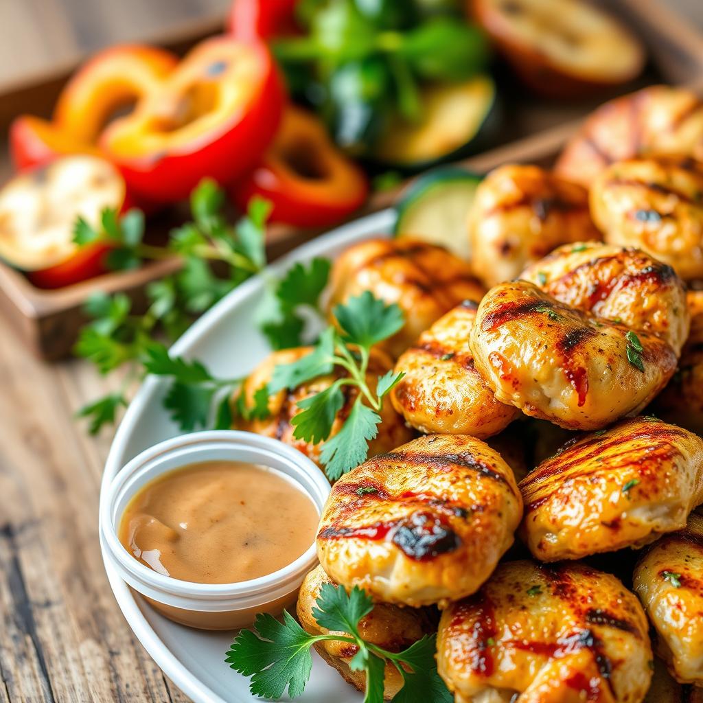 grilled chicken nuggets recipe