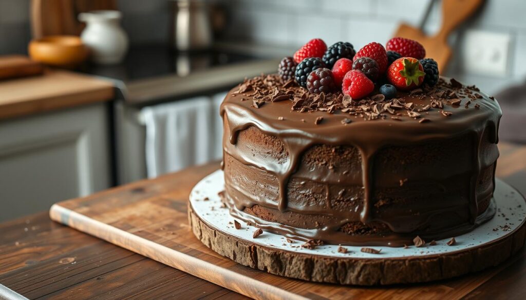 one-bowl chocolate cake