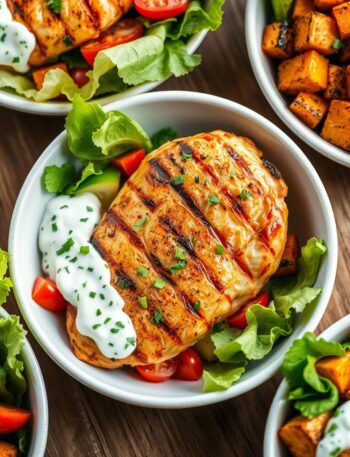 Chicken Tzatziki Bowls