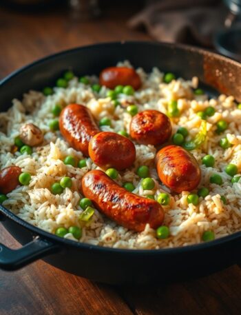 Sausage and rice skillet