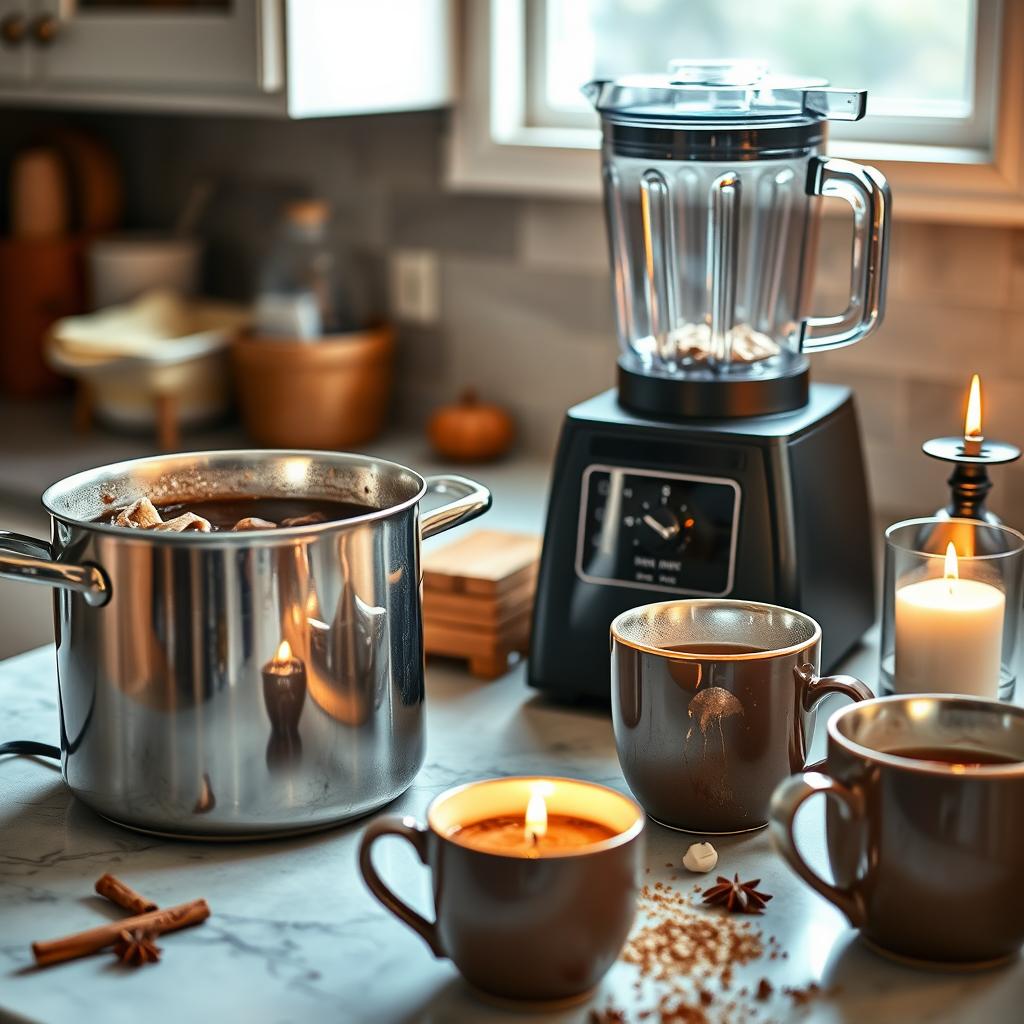 bone broth hot chocolate equipment