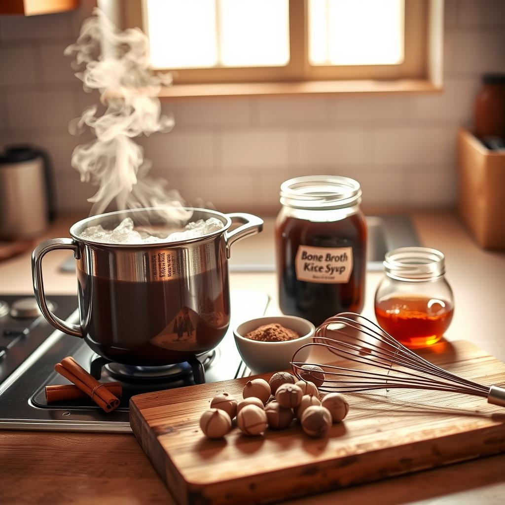 bone broth hot chocolate ingredients