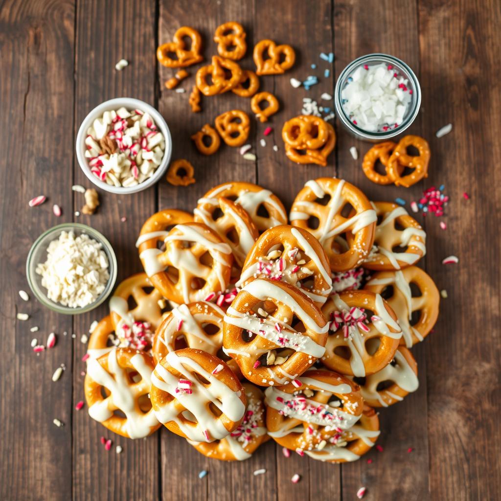 creative pretzel toppings