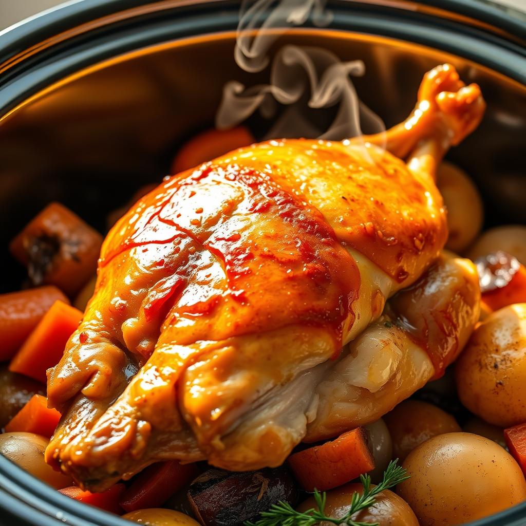 crockpot goose breast with vegetables