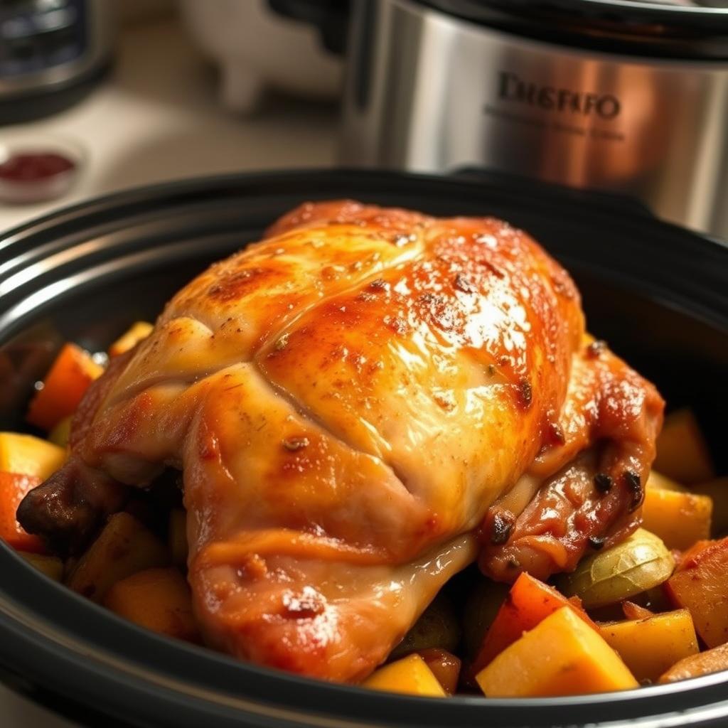 crockpot goose breast