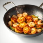 fishcakes and scallops stir fry recipe