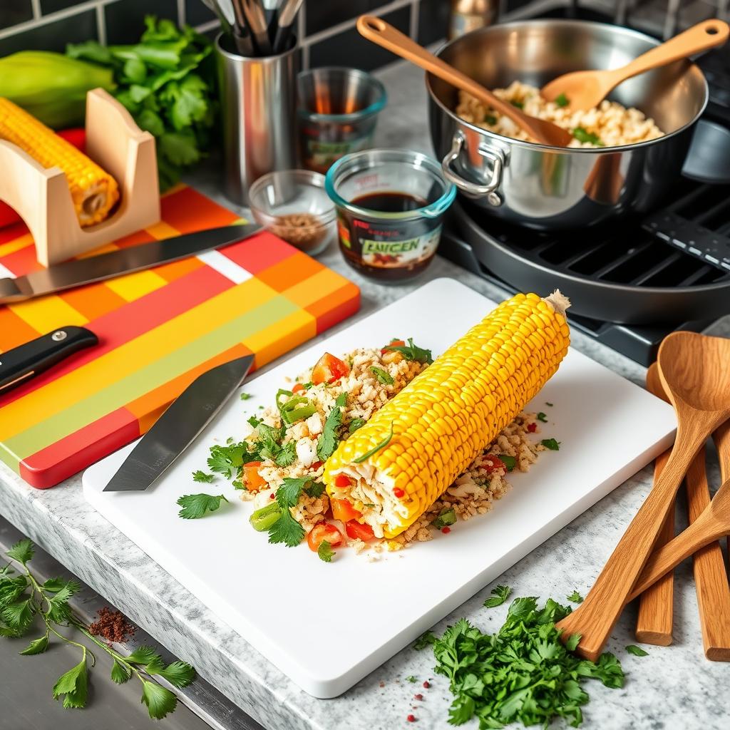 kitchen tools for corn bowl