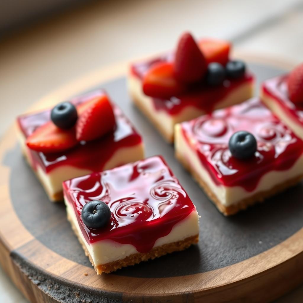 mini cheesecake dessert bars