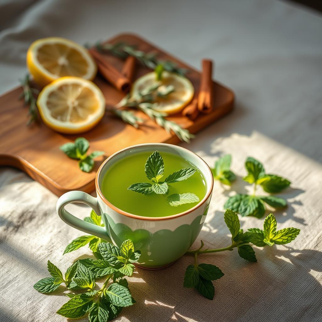 mint tea recipe