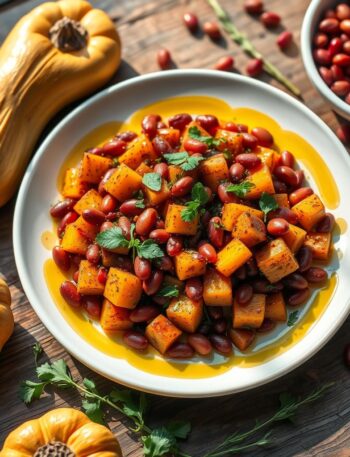 recipe squash and kidney beans