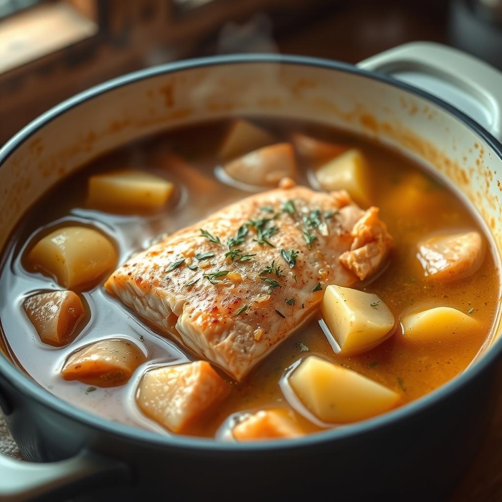 salmon stew recipe with potatoes