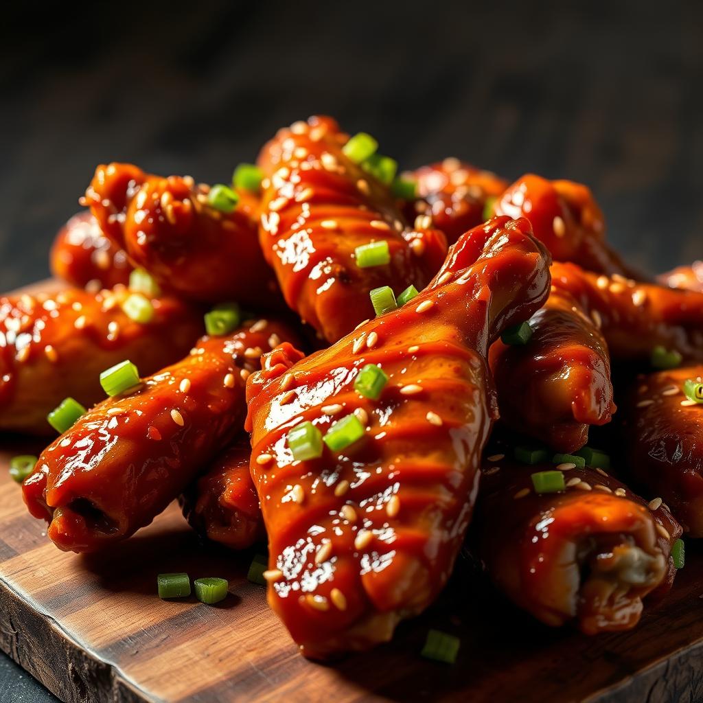 soy garlic chicken wings