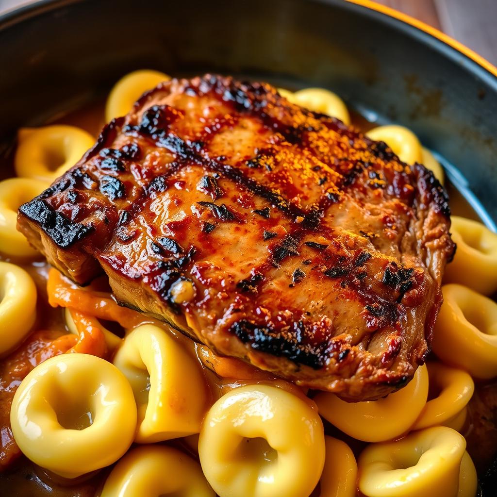 tortellini steak