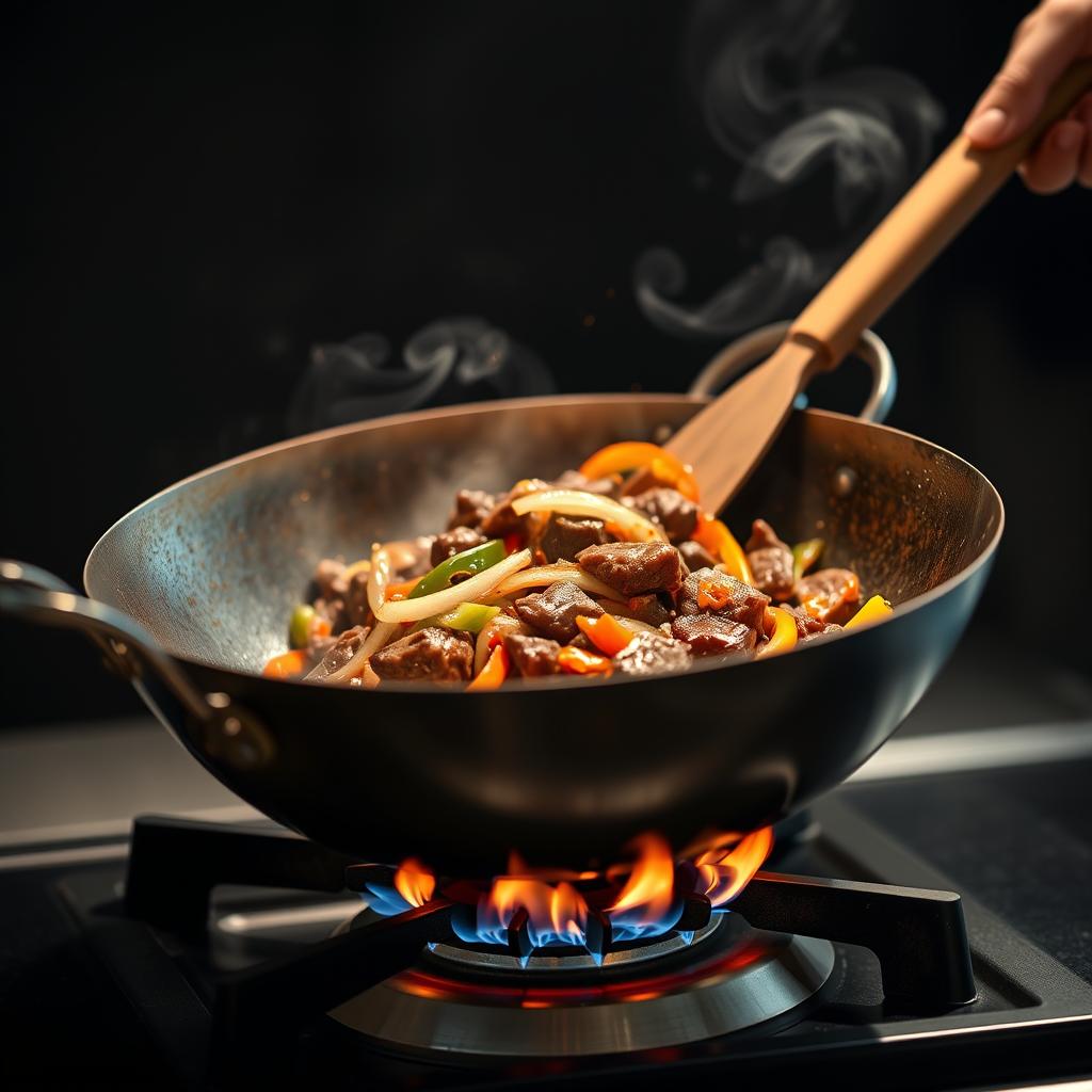 wok cooking