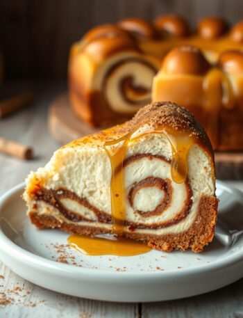 cinnamon roll honeybun cheesecake