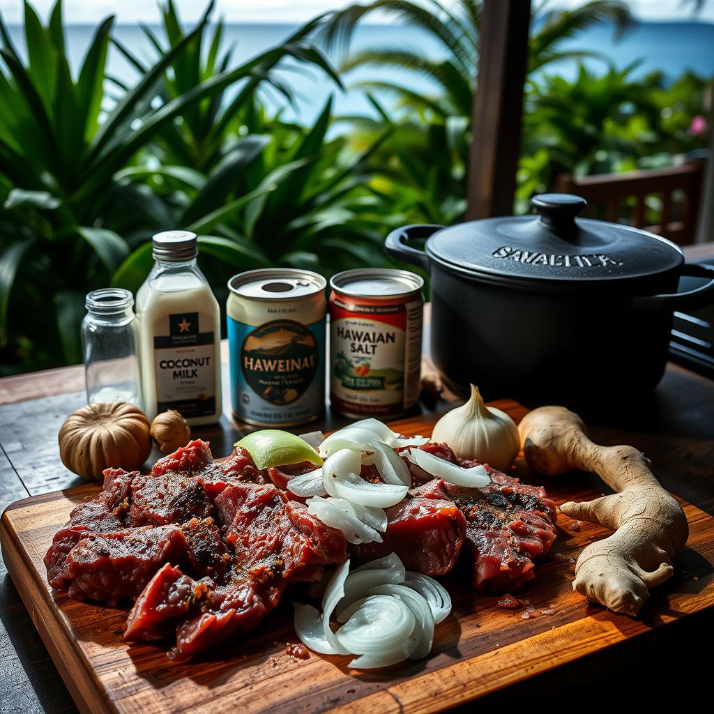 hawaiian beef stew ingredients