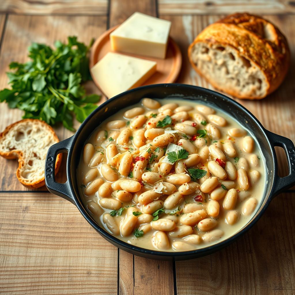 tuscan white bean skillet dinner