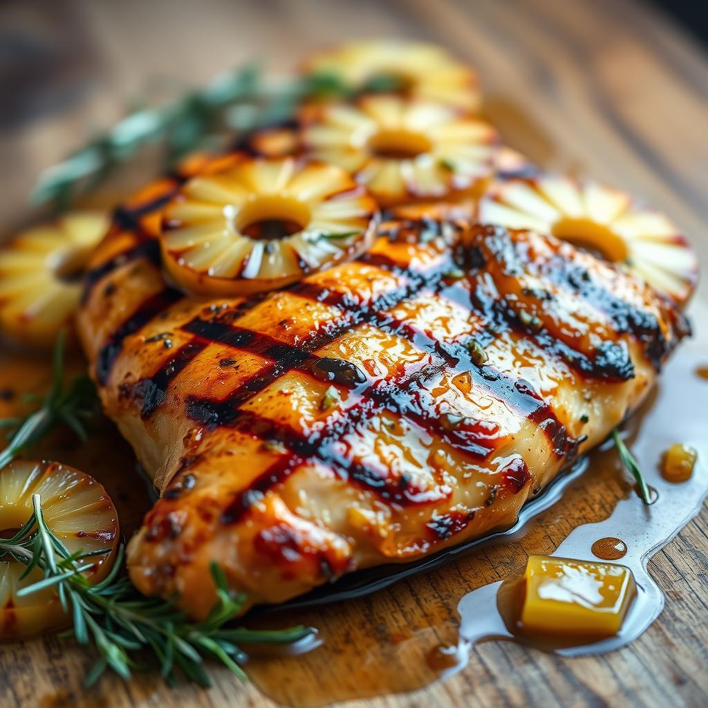 HONEY PINEAPPLE GRILLED CHICKEN