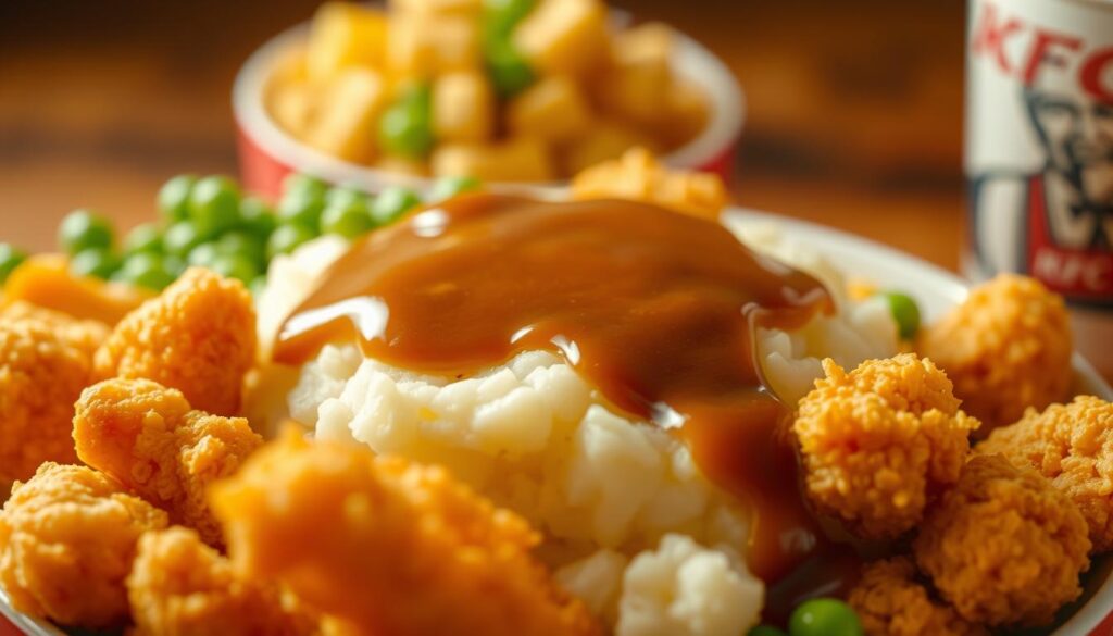 KFC Famous Bowl ingredients KFC Famous Bowl ingredients