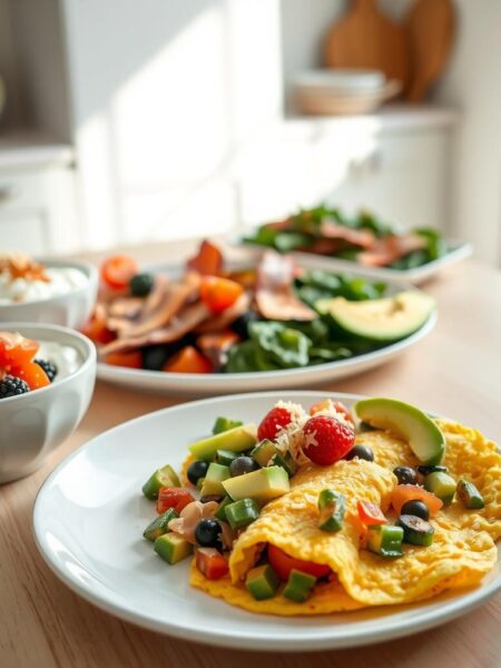 Low Carb Protein Breakfasts
