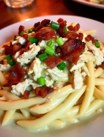 crack chicken penne