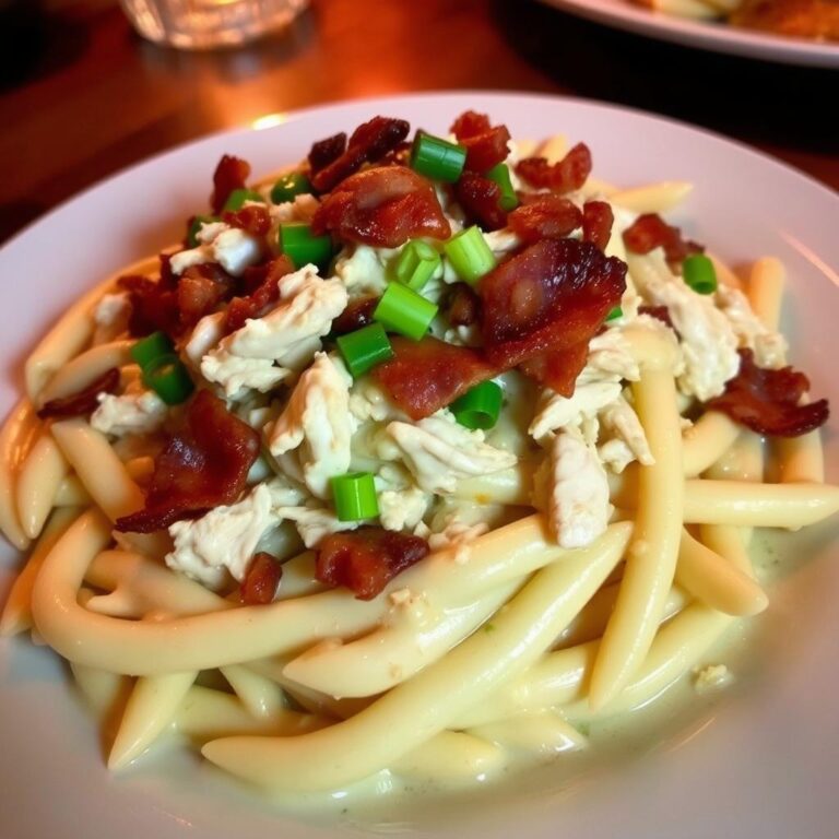 crack chicken penne