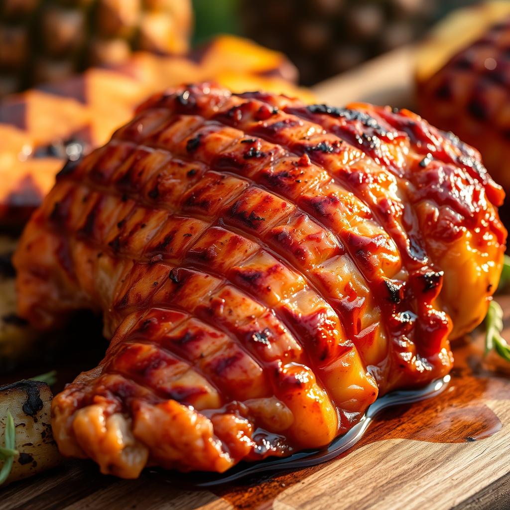 honey caramelization on grilled chicken honey caramelization on grilled chicken