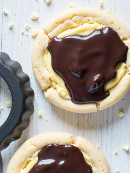 boston cream pie cookie bites recipe