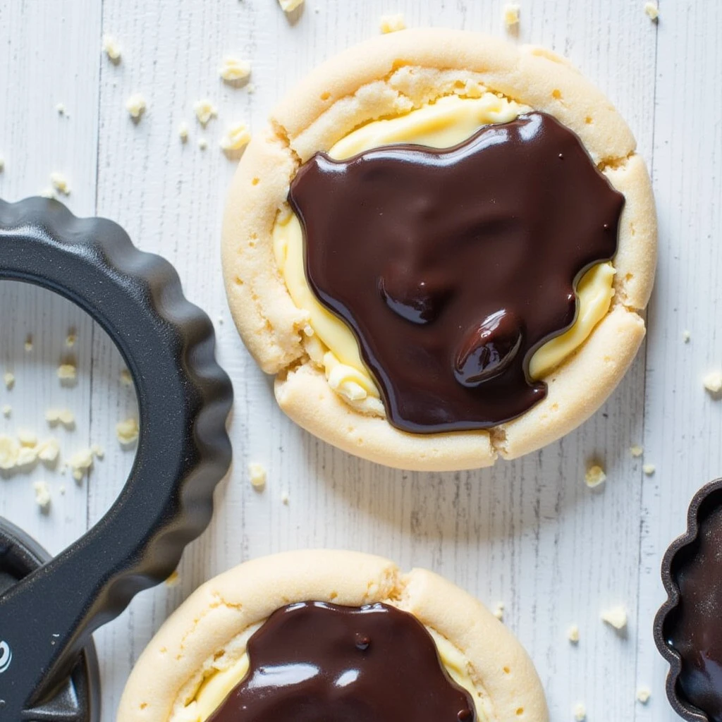boston cream pie cookie bites recipe
